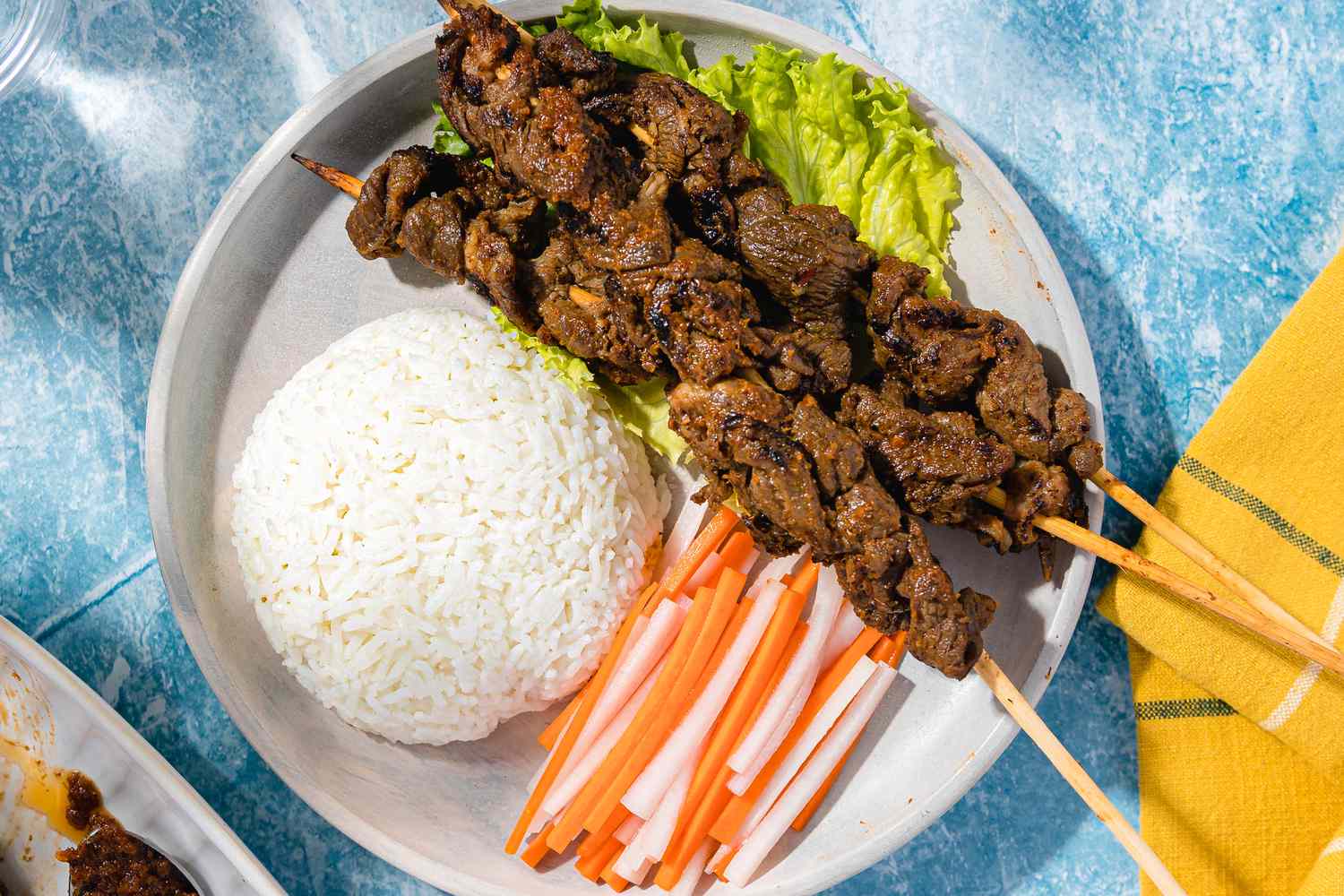 Chicken/ pork/ beef lemon grass skewers